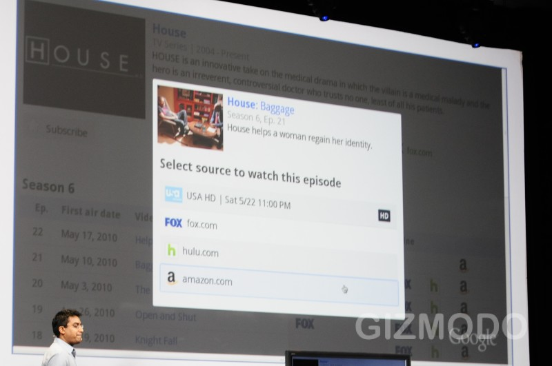 Illustration for article titled Google TV Combines TV, Android and All of the Internet